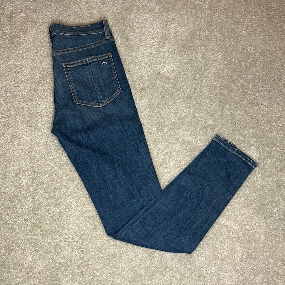 Rag & Bone High Rise Ankle Skinny Jean